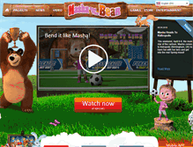 Tablet Screenshot of mashabear.com